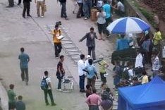 重庆潮汐剧组拍摄花絮